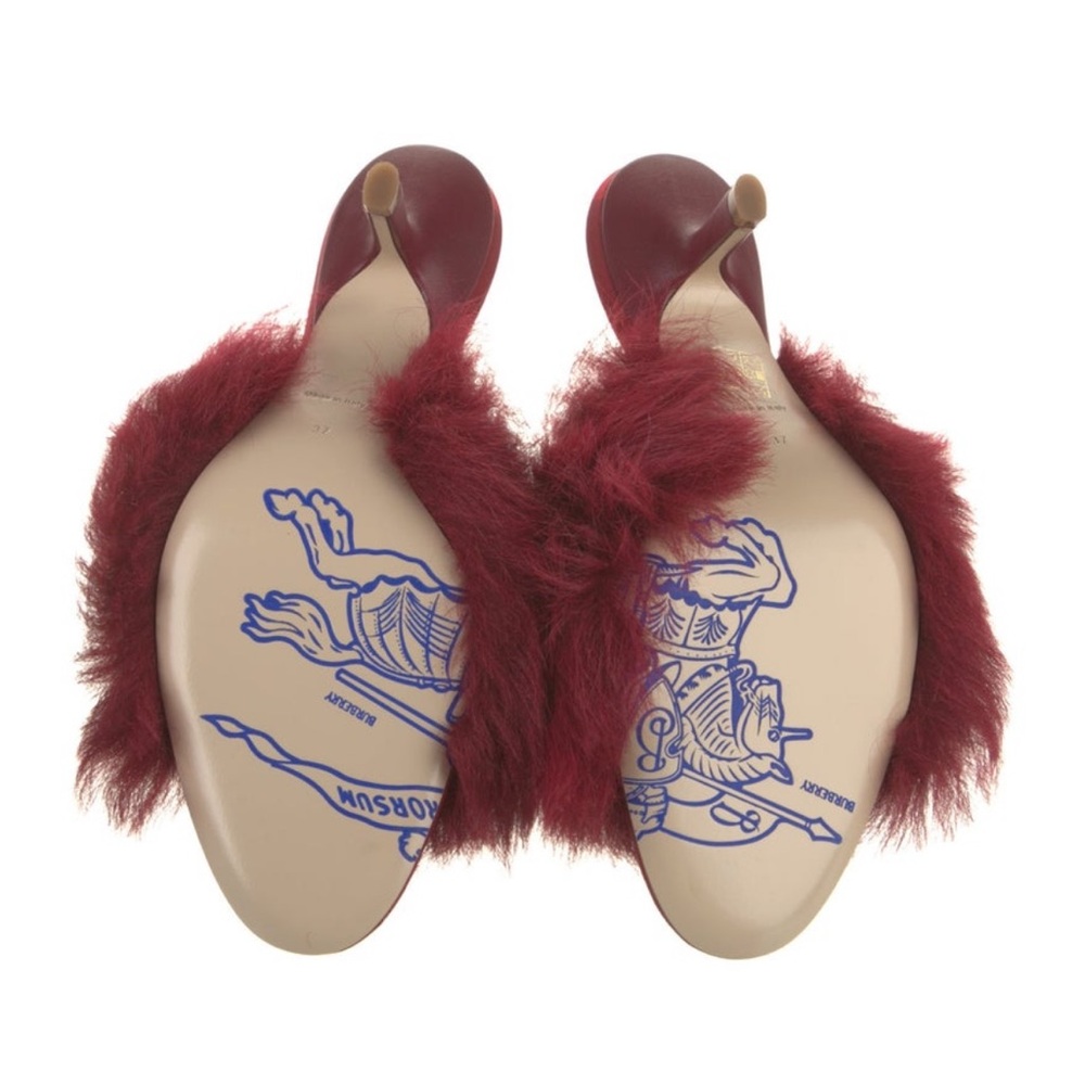 Burberry shearling mules - Picture 5 of 5